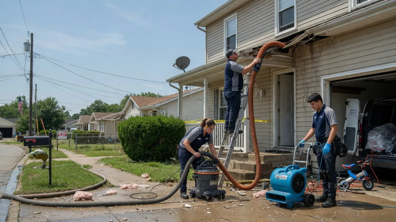 Water Damage Restoration in Ballwin, MO near me